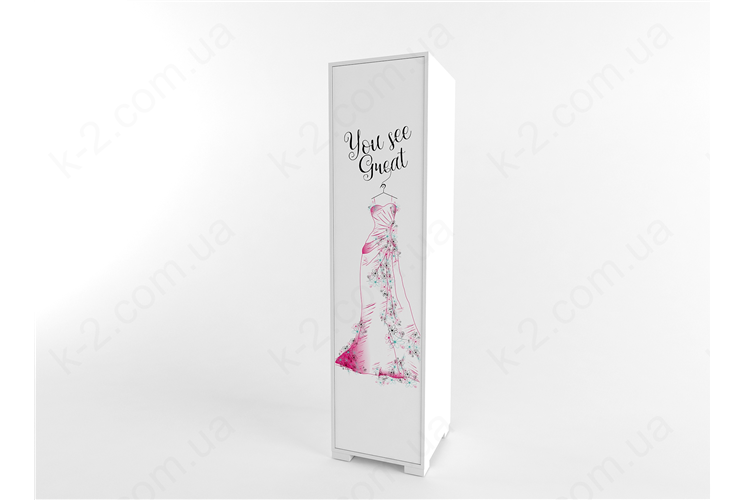 14 Шкаф однодверный 50 серия Beauty К-2 элит