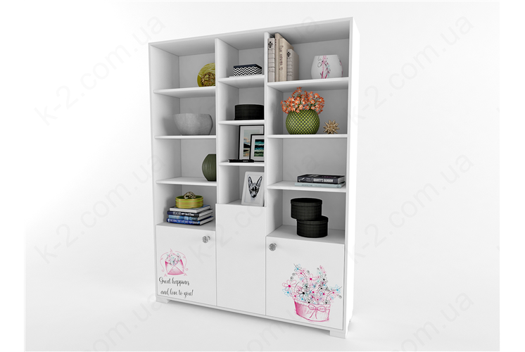 10 Стеллаж высокий 150 серия Beauty К-2 элит