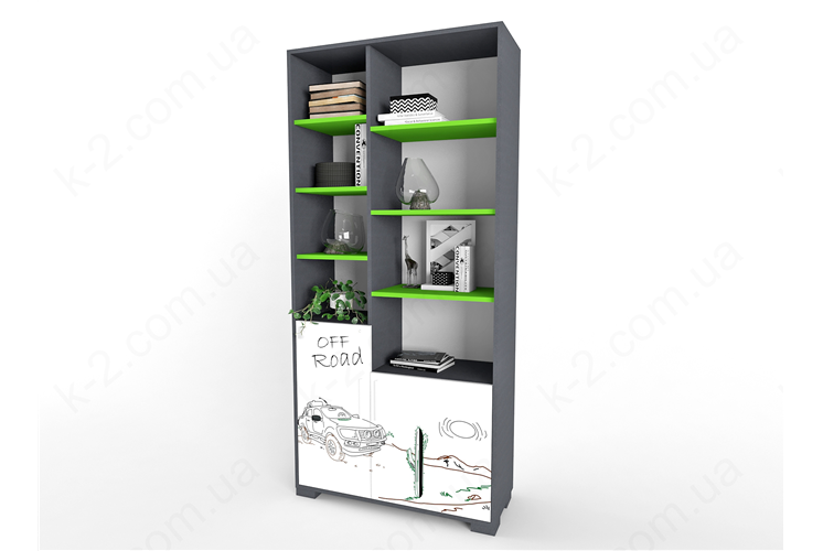 9 Стеллаж высокий 100 серия Dakar К-2 стандарт 9 Стеллаж высокий 100 серия Dakar К-2 стандарт