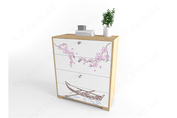 6 Комод 90 серия Sakura К-2 люкс