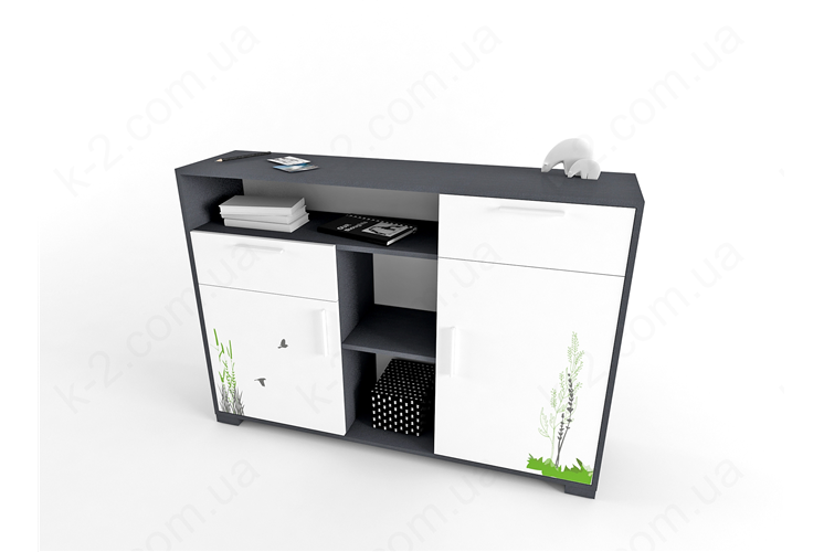 1 Стеллаж низкий 150 серия Forest К-2 элит