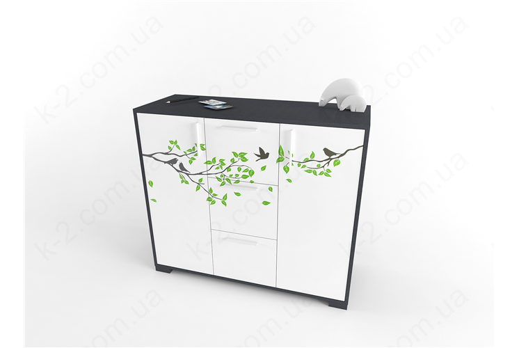 7 Комод 120 серия Forest К-2 люкс