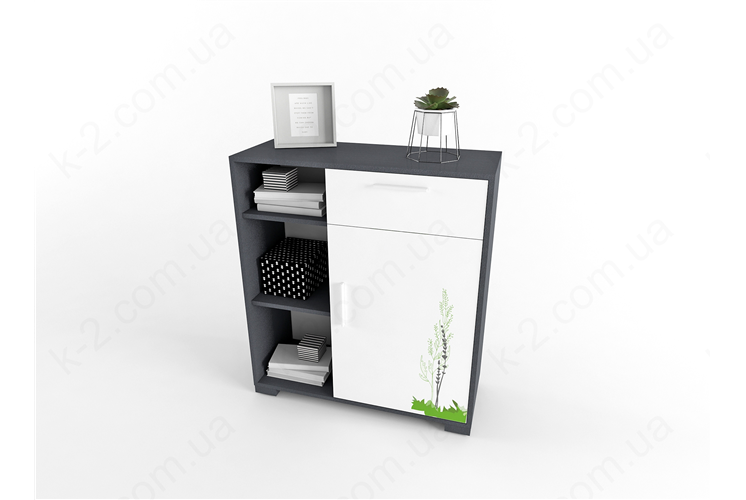 2 Стеллаж низкий 100 серия Forest К-2 люкс