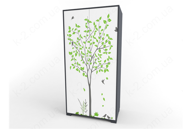 12 Шкаф двухдверный 100 серия Forest К-2 люкс