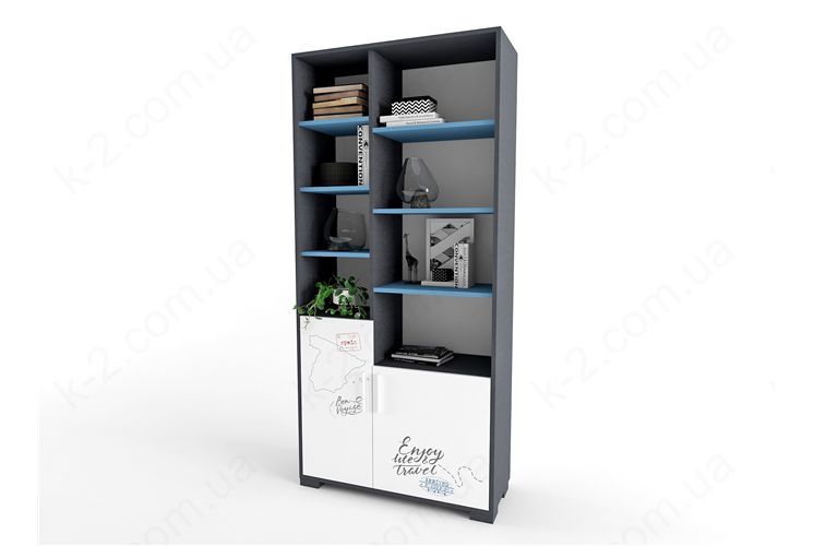 9 Стеллаж высокий 100 серия Travel К-2 люкс