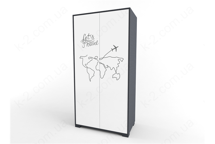 12 Шкаф двухдверный 100 серия Travel К-2 люкс