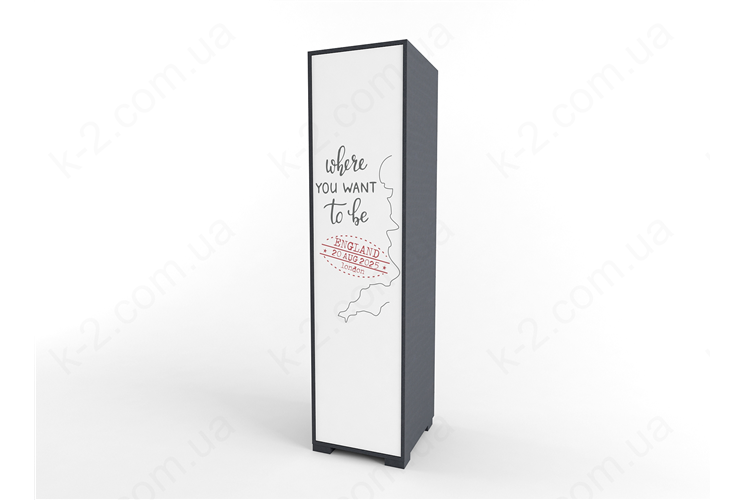 14 Шкаф однодверный 50 серия Travel К-2 люкс