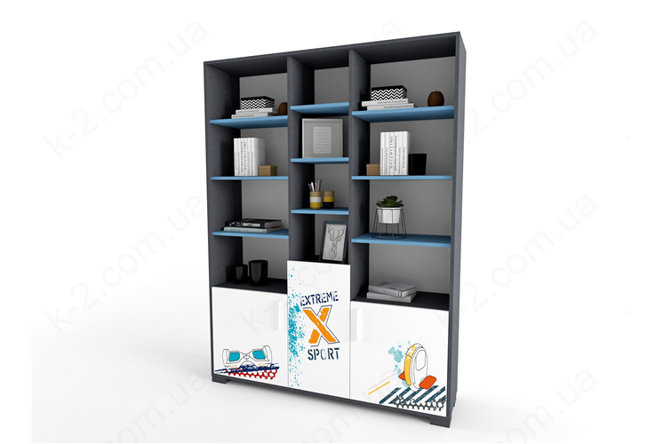 10 Стеллаж высокий 150 серия Urban К-2 элит