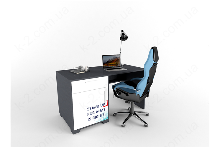 3 Стол с тумбой слева 135 серия Urban К-2 элит