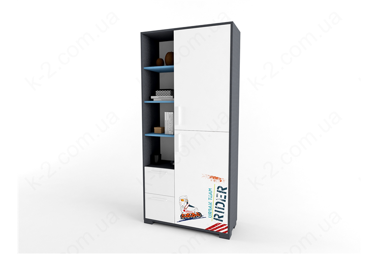 11 Шкаф-стеллаж 100 серия Urban К-2 люкс