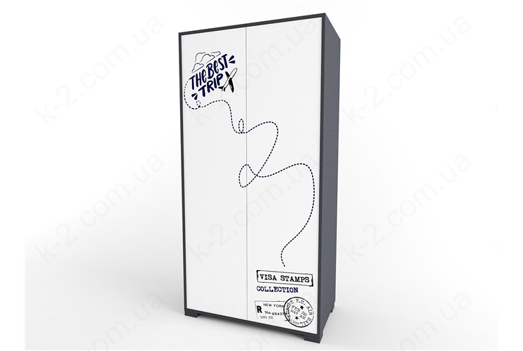 12 Шкаф двухдверный 100 серия Voyage К-2 стандарт