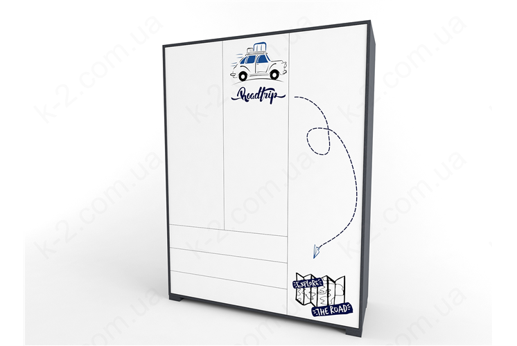 13 Шкаф трехдверный 150 серия Voyage К-2 элит