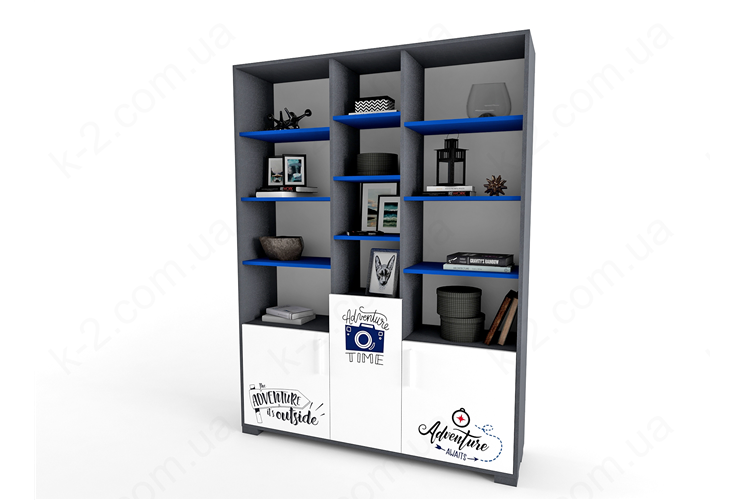 10 Стеллаж высокий 150 серия Voyage К-2 люкс