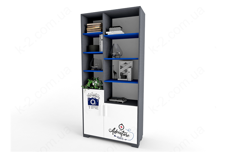 9 Стеллаж высокий 100 серия Voyage К-2 люкс