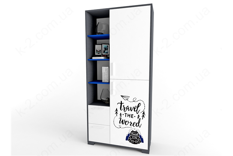 11 Шкаф-стеллаж 100 серия Voyage К-2 люкс