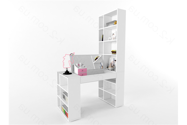 5 Стол-стеллаж с трюмо 125 правый К-2 элит