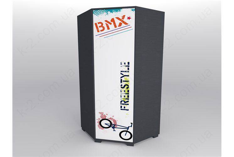 44 Шкаф угловой серия Urban К-2 люкс