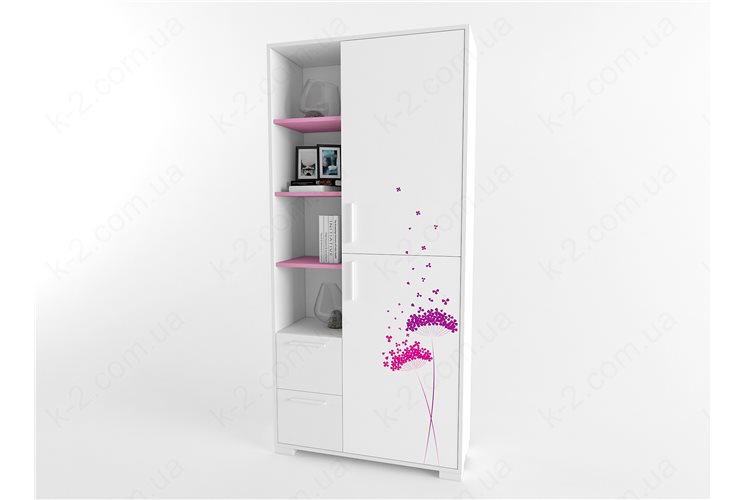 11 Шкаф-стеллаж 100 серия Wind К-2 стандарт