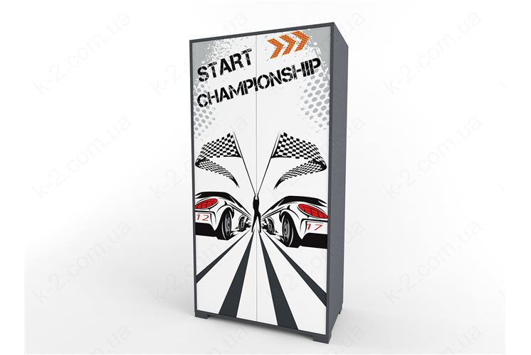 12 Шкаф двухдверный 100 серия Xracer К-2 стандарт