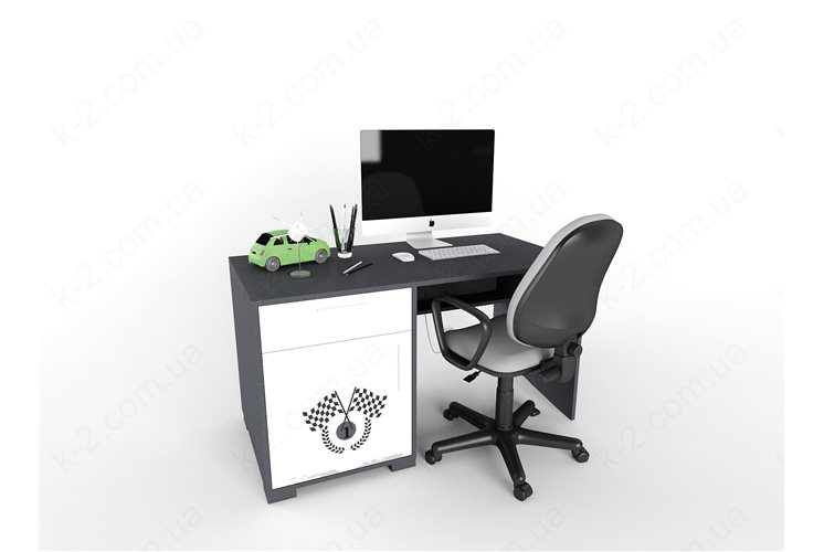 3 Стол с тумбой слева 135 серия Xracer К-2 стандарт