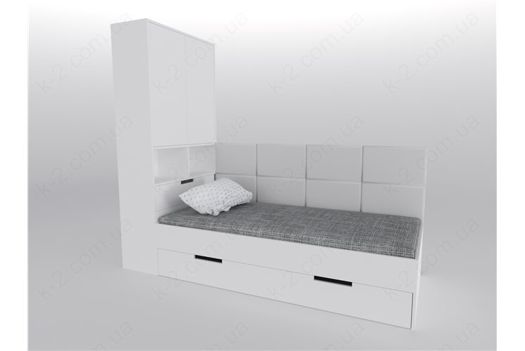 35a/31 Диван с высокой тумбой 936х2400 К-2 стандарт