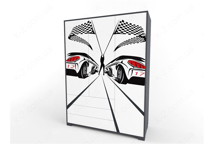 13 Шкаф трехдверный 150 серия Xracer К-2 элит