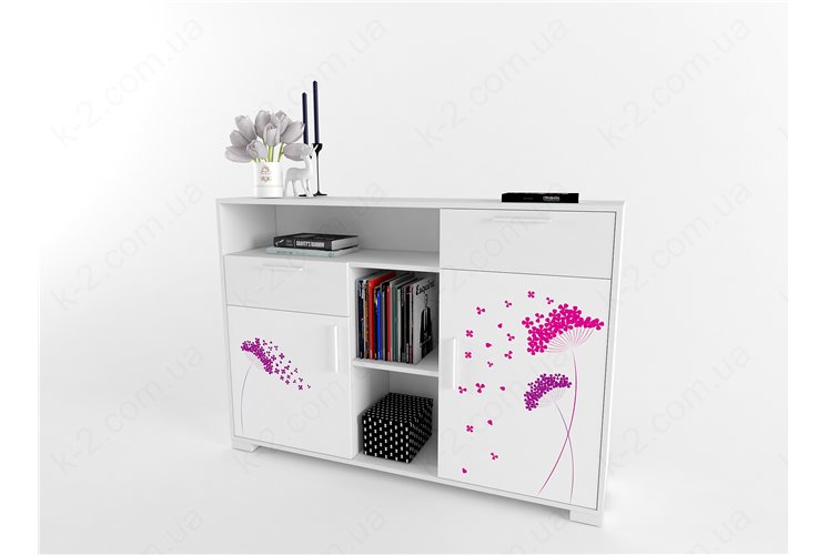 1 Стеллаж низкий 150 серия Wind К-2 люкс