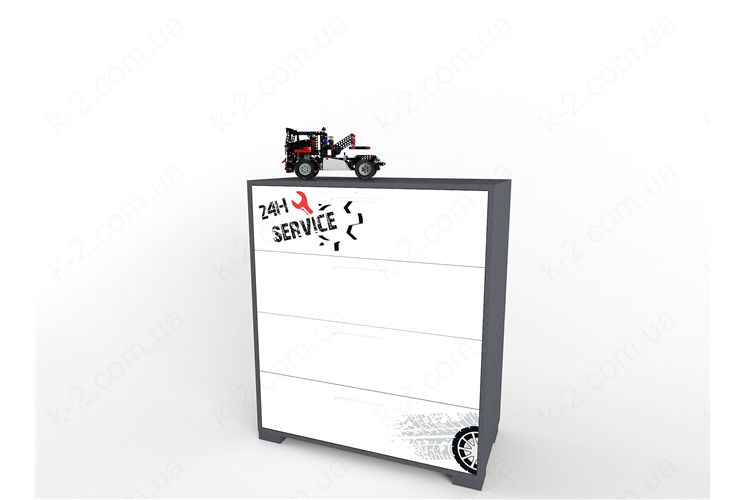 6 Комод 90 серия Xracer К-2 люкс