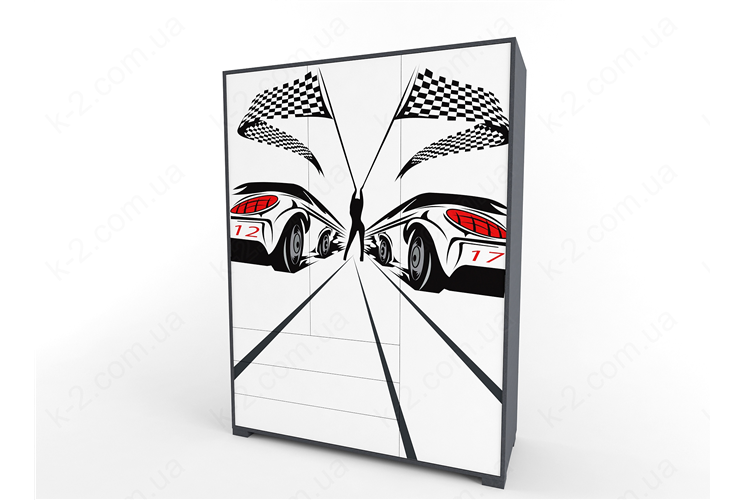 13 Шкаф трехдверный 150 серия Xracer К-2 люкс