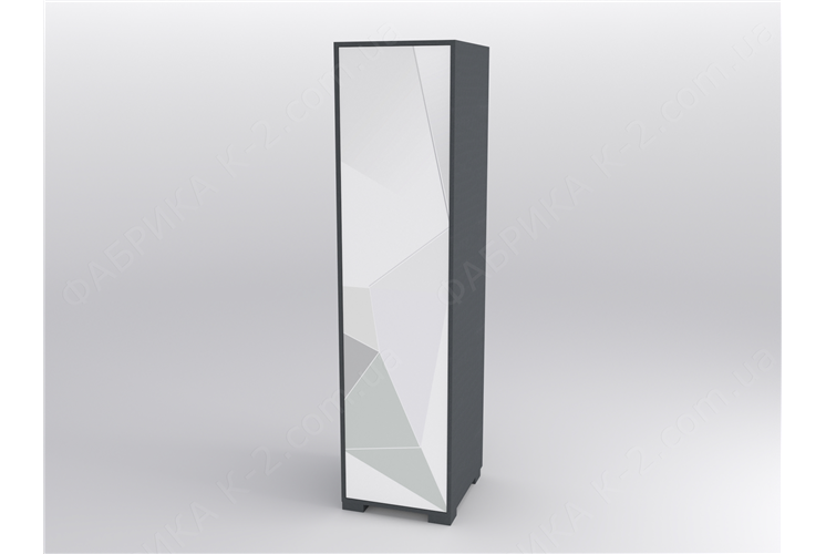 14 Шкаф однодверный 50 серия Triangle Grey К-2 стандарт