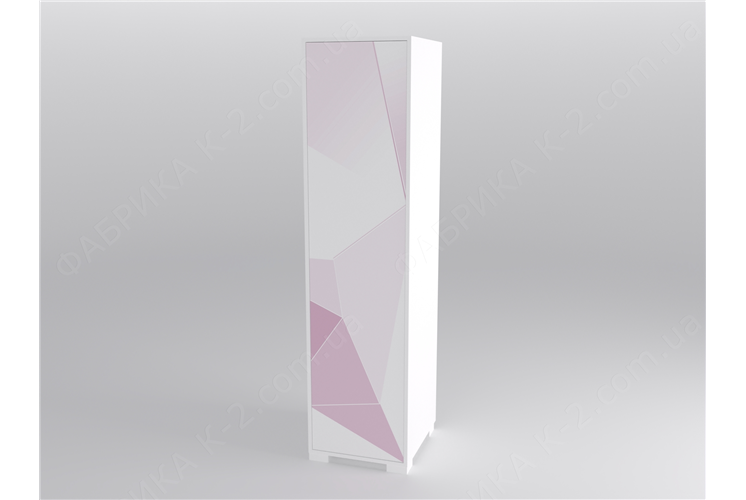14 Шкаф однодверный 50 серия Triangle Pink К-2 стандарт