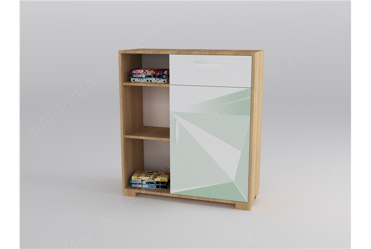 2 Стеллаж низкий 100 серия Triangle Green К-2 стандарт