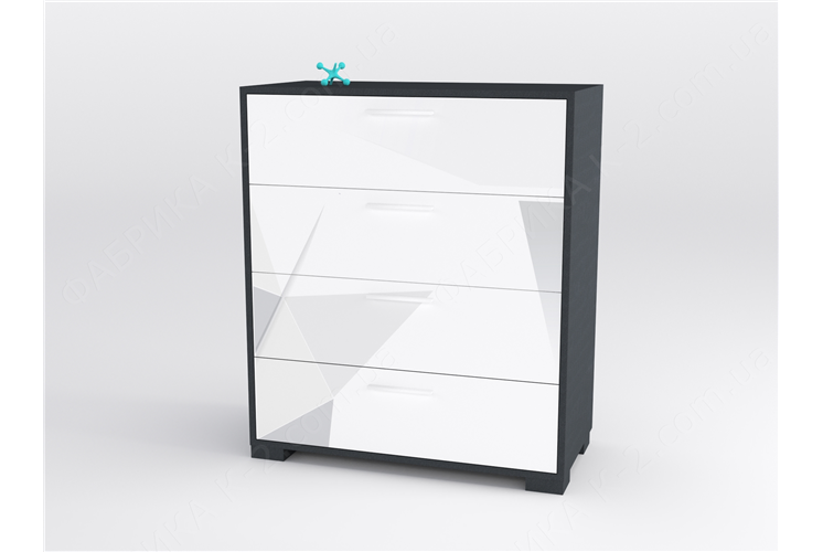 6 Комод 90 серия Triangle Grey К-2 стандарт