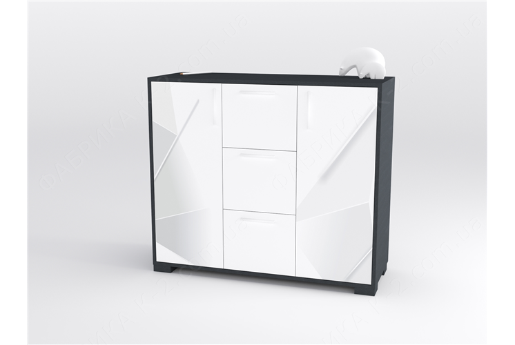 7 Комод 120 серия Triangle Grey К-2 стандарт