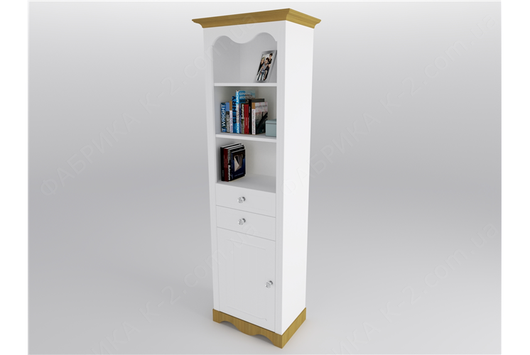 054 Стеллаж одинарный серия Provence OAK К-2 стандарт