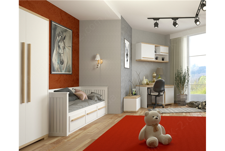 Детская комната Nature White для одного К-2 стандарт