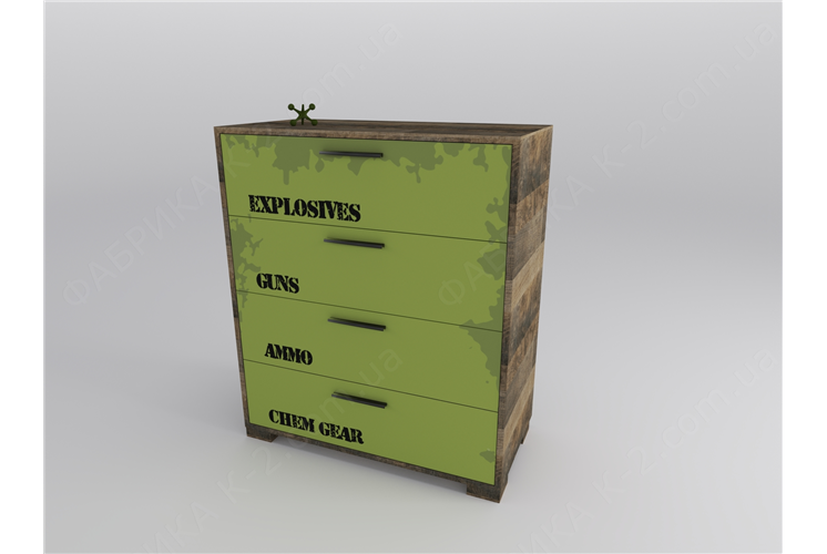 6 Комод 90 серия MissionX К-2 элит