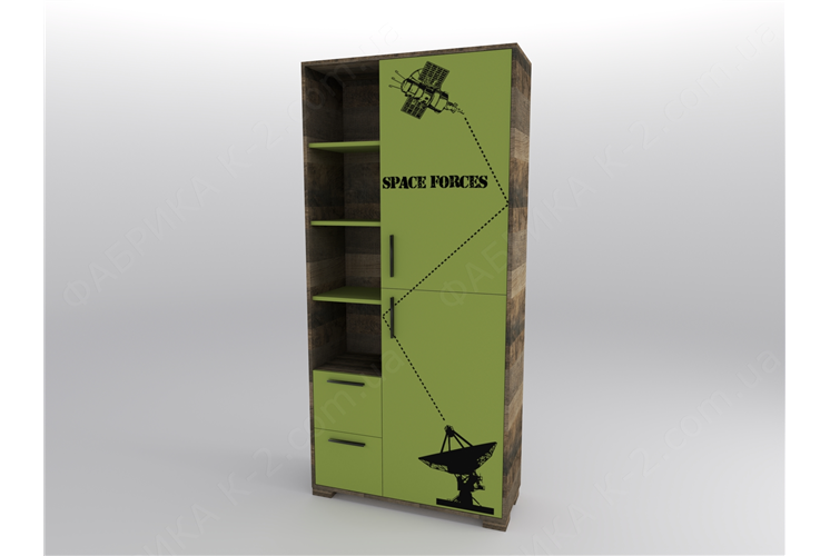 11 Шкаф-стеллаж 100 серия MissionX К-2 элит