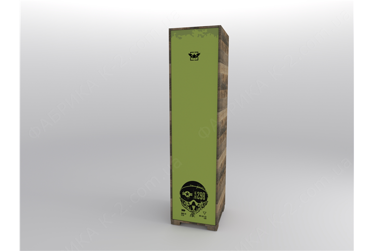 14 Шкаф однодверный 50 серия MissionX К-2 люкс