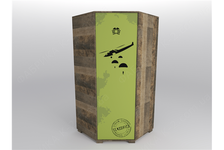 44 Шкаф угловой серия MissionX К-2 стандарт