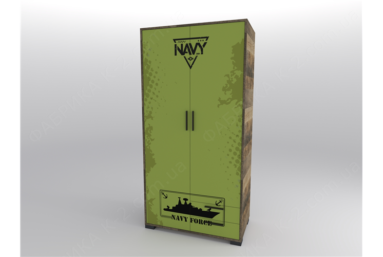 12а Шкаф двухдверный с ящиками 100 серия MissionX К-2 стандарт