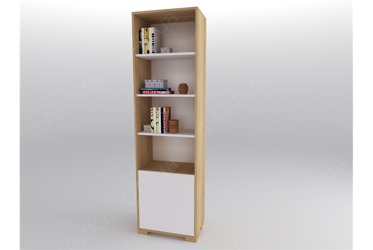 8 Стеллаж высокий 60 серия Nature White К-2 стандарт