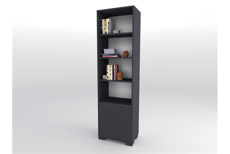 8 Стеллаж высокий 60 серия Nature Anthracite К-2 стандарт