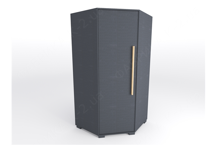 44 Шкаф угловой серия Nature Anthracite К-2 стандарт