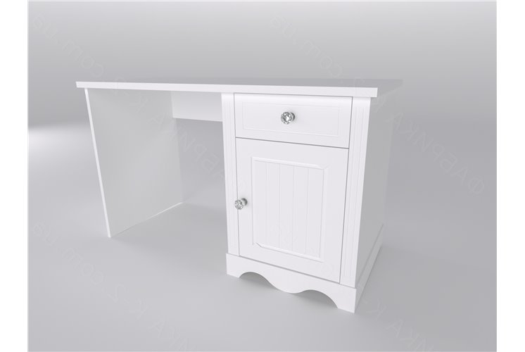 074 Стол с тумбой справа серия Provence К-2 люкс