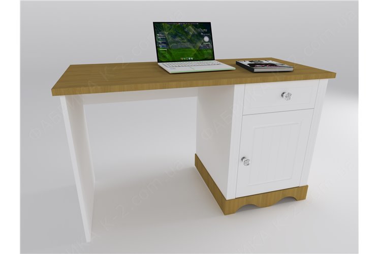 074 Стол с тумбой справа серия Provence OAK К-2 элит