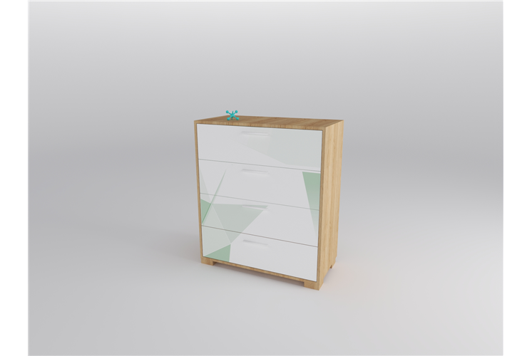 6 Комод 90 серия Triangle Green К-2 стандарт